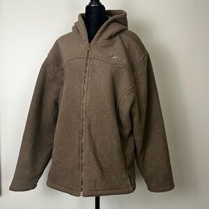 Outback Trading Company Ltd women’s full zip hooded fleece jacket 2X plus size